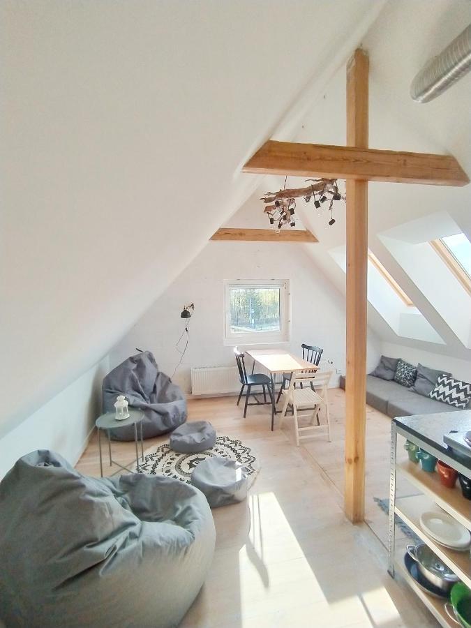 Apartamento Leśna Kryjówka Trzebciny Exterior foto