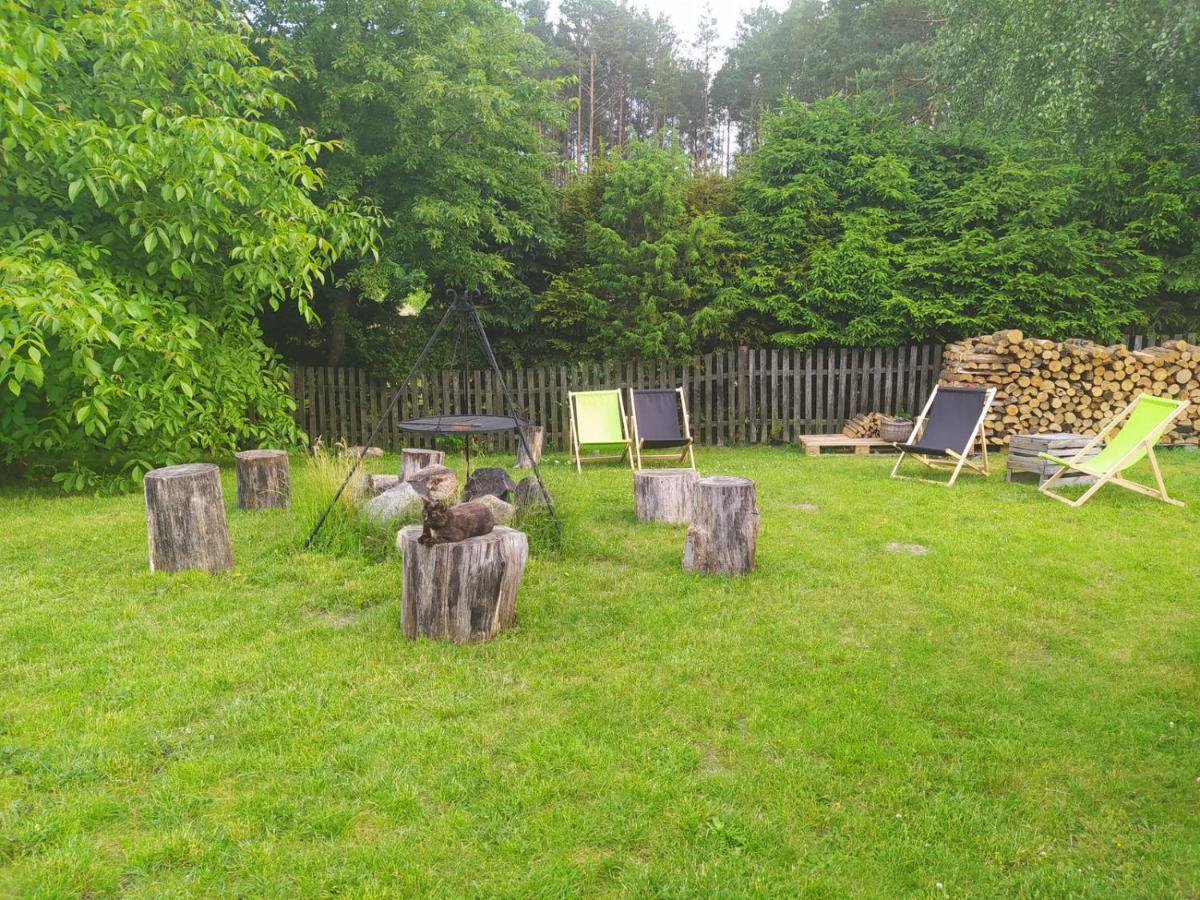 Apartamento Leśna Kryjówka Trzebciny Exterior foto